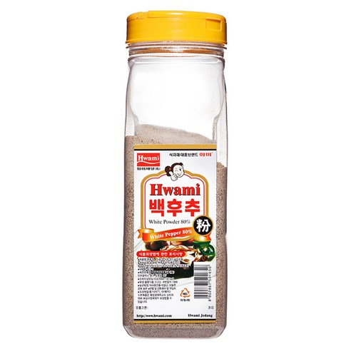 [화미] 백후추, 400g, 1개, 80%