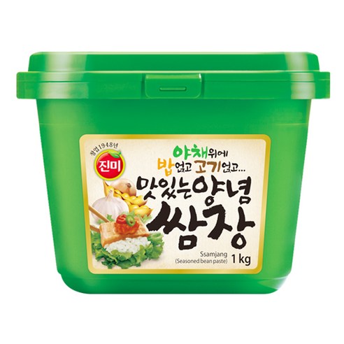 진미 맛있는 양념쌈장, 1kg, 1개
