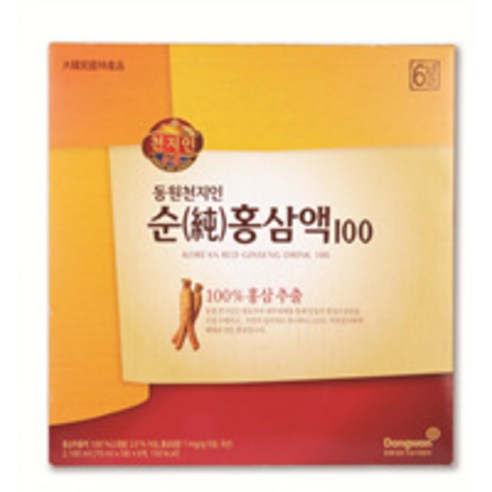 천지인 6년근 순홍삼액, 5g, 30개입