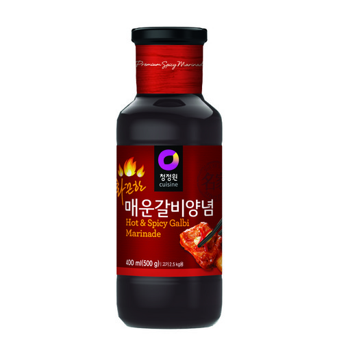 청정원 매운갈비 화끈한 맛 양념, 500g, 1개