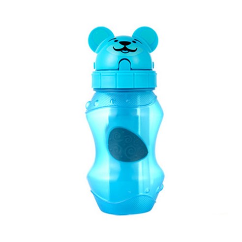 조이파트너스 쿨기어 동물원 물병, 블루, 350ml