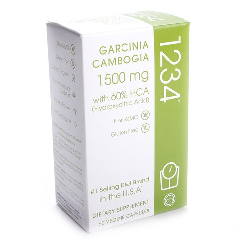 크리에이티브바이오사이언스 가르시니아 캄보지아 1500mg 베지 캡슐, 1개, 60개