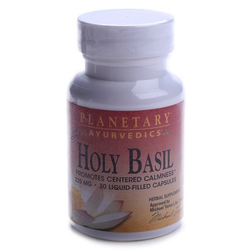 플래너터리아유르베딕스 홀리 바질 225mg 리퀴드-필드 캡슐, 30개입, 1개