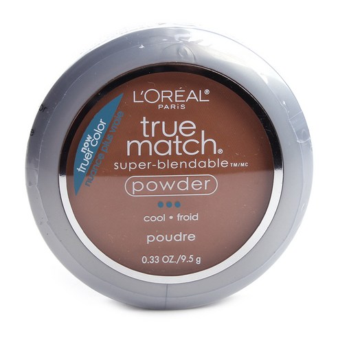 L''Oreal 트루 매치 슈퍼-블렌더블 파우더 9.5g, Soft Sable, 1개