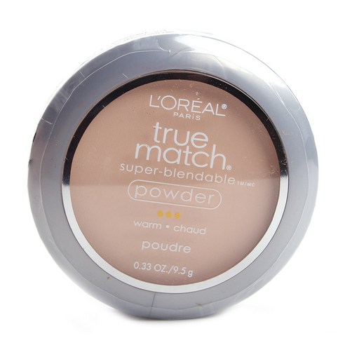 L''Oreal 트루 매치 슈퍼-블렌더블 파우더 9.5g, Porcelain, 1개