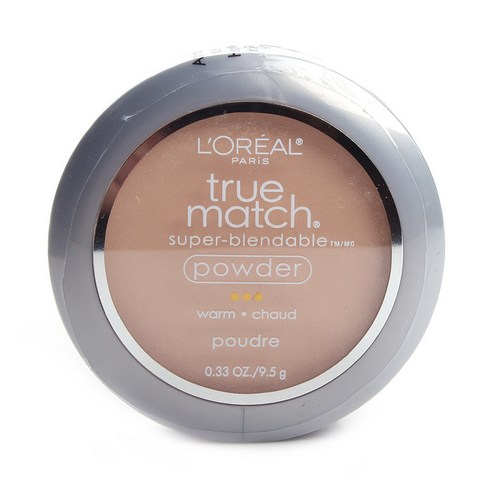 L''Oreal 트루 매치 슈퍼-블렌더블 파우더 9.5g, Light Ivory, 1개
