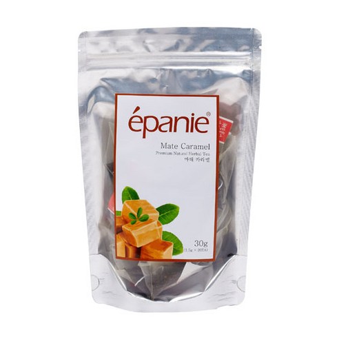 에빠니 차 티백 허브차, 로스티드 마테카라멜, 1.5g x 20개입 x 1개, 삼각티백