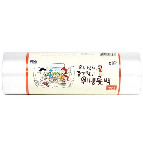 송이내 유니센스 위생롤백, 700매입