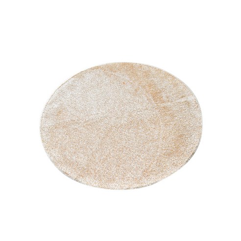30mm DTY 오페라 샤기 카페트 원형, 베이지