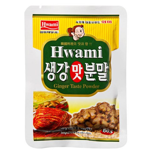 화미 생강 맛 분말, 60g, 3개
