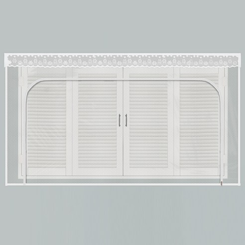 다샵 창문형 지퍼식 EVA 방풍 바람막이 에어캡, 1개