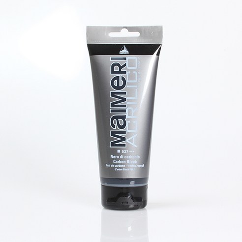 마이메리 아크릴리코 200ml 낱색 아크릴물감, 537 AM CARBON BLACK, 1개