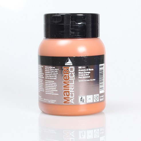 마이메리 아크릴리코 500ml 낱색 아크릴물감, 060 AM MARS ORANGE, 1개