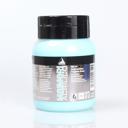 마이메리 아크릴리코 500ml 낱색 아크릴물감, 350 AM TURQUOISE GREEN, 1개