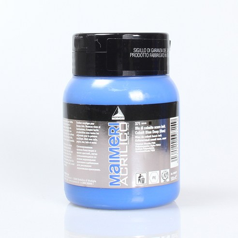 마이메리 아크릴리코 500ml 낱색 아크릴물감, 371 AM COBALT BLUE DEEP, 1개