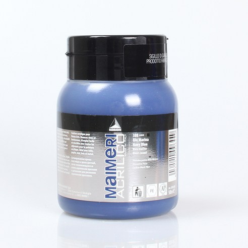 마이메리 아크릴리코 500ml 낱색 아크릴물감, 388 AM NAVY BLUE, 1개