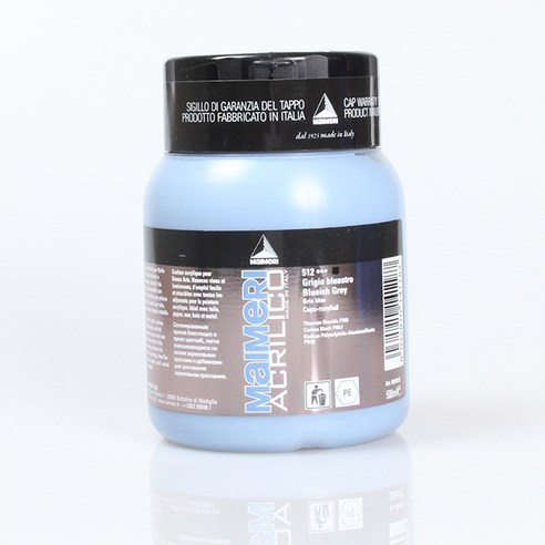 마이메리 아크릴리코 500ml 낱색 아크릴물감, 512 AM BLUEISH GREY, 1개