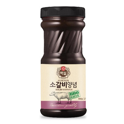 백설 소갈비양념, 840g, 단품