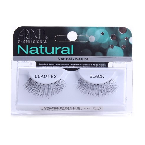 아델 프로페셔널 내추럴 래쉬 1쌍, Beauties Black, 1개