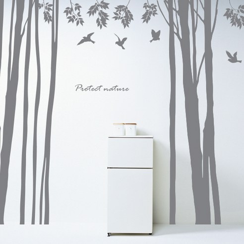 [천삼백케이] [뭉키데코] Protect nature, 다크그레이