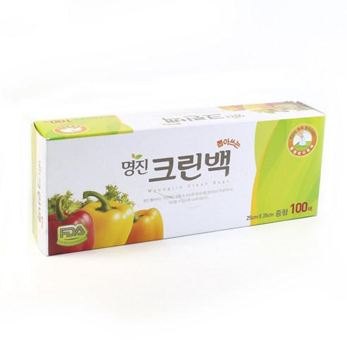 명진 뽑아쓰는 위생백, 중(M), 100개입, 3개