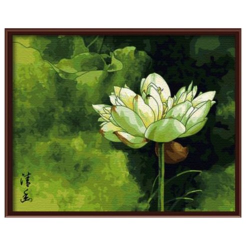 스위티 명화그리기 가로형, 수련, 1개