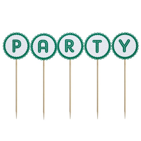 와니데코 미니파티픽 PARTY, 화이트+그린