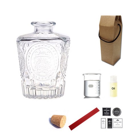 디퓨저KIT 엔틱심플투명 150ml 과일향, Cherry Blossom