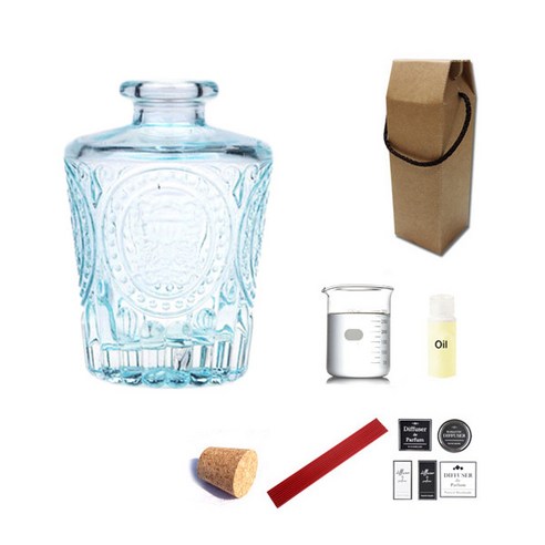 디퓨저KIT 엔틱심플연블루 150ml 자연향, CARIBBEAN COOL
