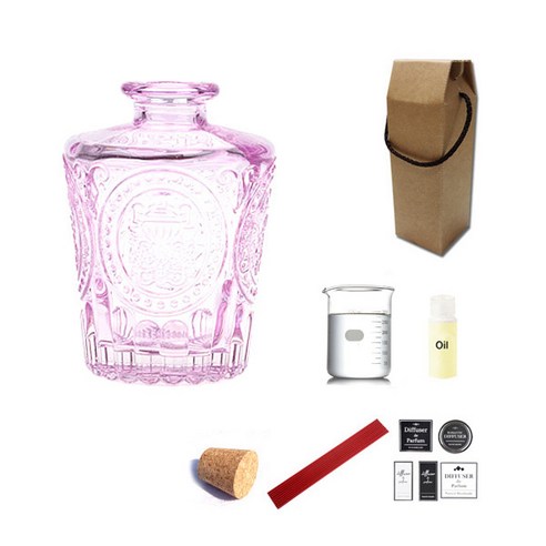 디퓨저KIT 엔틱심플핑크 150ml 향수향, LOVESPELL