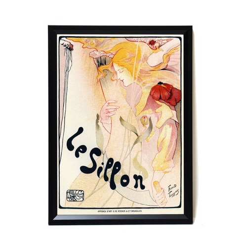 프렌치 포스터 (액자:블랙), 6