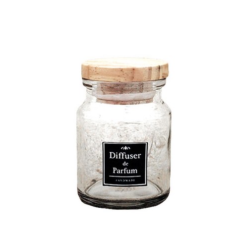 캔들KIT나무콜크원형 170ml, 자연향SEA SALT CITRON