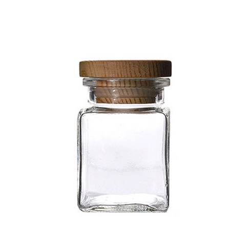 캔들KIT나무콜크사각 170ml, 꽃향LAVENDER