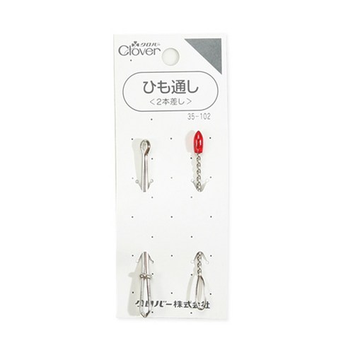 Clover 끈끼우기도구 2종 실끼우개 7cm, 혼합색상, 1세트