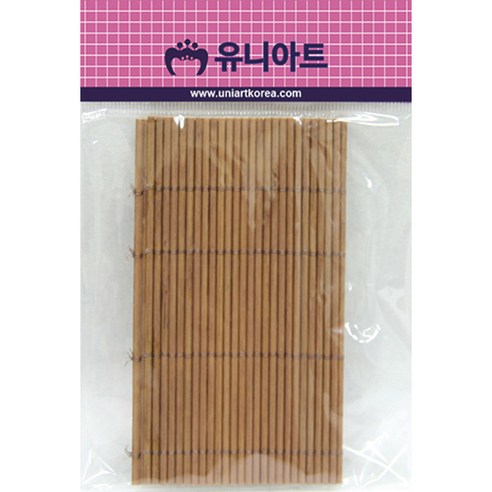 유니아트 김말이발, 갈색, 5개