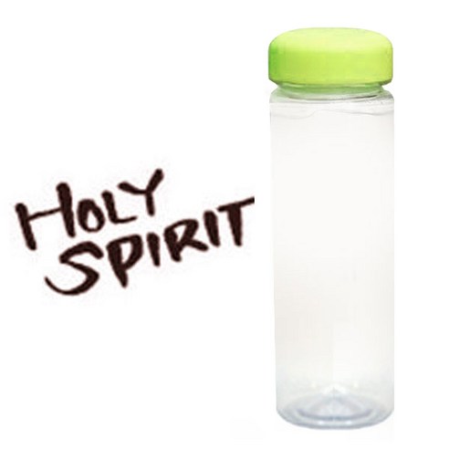 1AM 캘리그라피 보틀 연두뚜껑, Holy S (갈색), 500ml