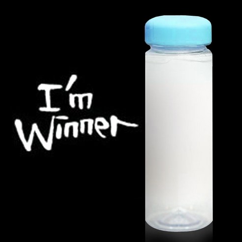 1AM 캘리그라피 보틀 하늘뚜껑, Imwin (흰색), 500ml