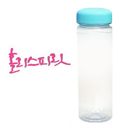 1AM 캘리그라피 보틀 하늘뚜껑, 홀리스피릿 (핑크), 500ml