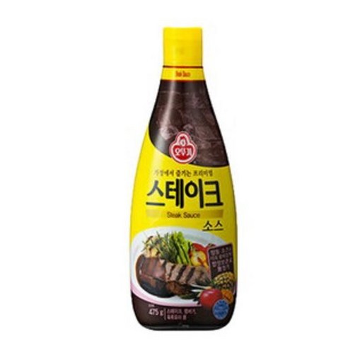 오뚜기 스테이크 소스, 275g, 4개