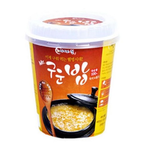 [라이스웰] 미스터 구운밥 즉석누룽지, 40g, 4개