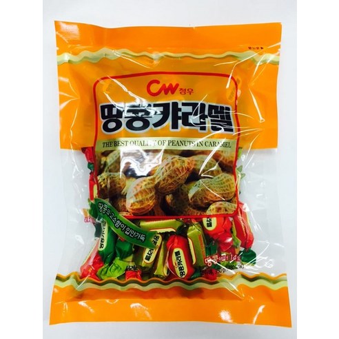 청우 땅콩캬라멜, 350g, 2개