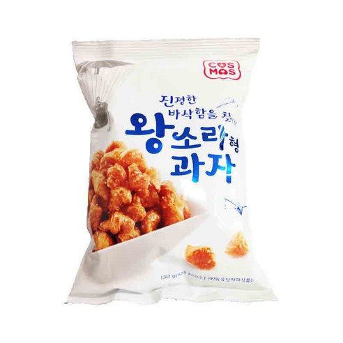 코스모스제과 왕소라형과자, 130g, 6개