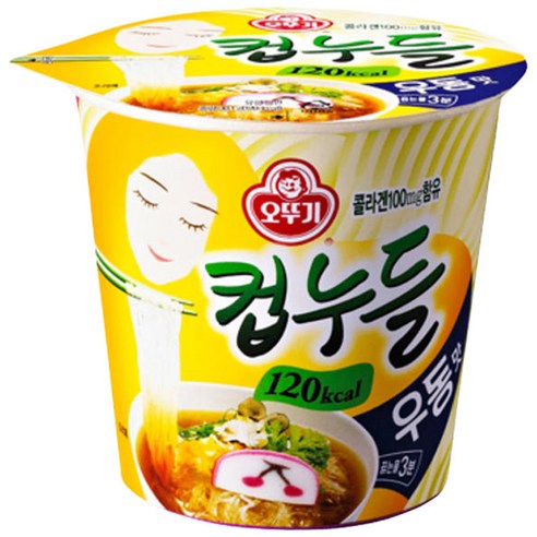 오뚜기 컵누들 우동맛 컵라면, 1개