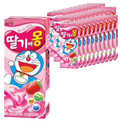 남양유업 딸기에몽 180ml, 32개