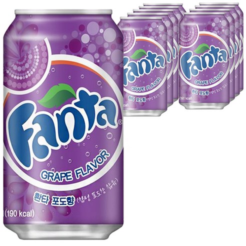 환타 포도, 355ml, 10개