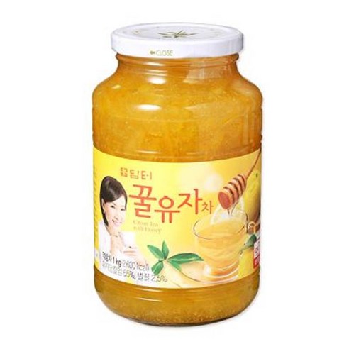 담터 꿀유자차 1kg, 1병