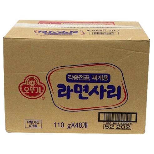 오뚜기 라면사리 110g, 48개입