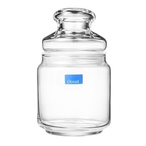 오션글라스 팝 유리 저장통, 500ml, 2개
