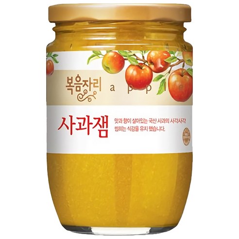 복음자리 사과잼, 220g, 1개