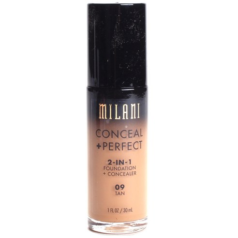 밀라니 컨실 +퍼펙트 2-in-1 파운데이션 + 컨실러 30ml, Tan, 1개